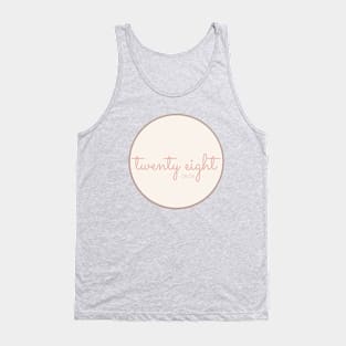 TWENTY EIGHTER Tank Top